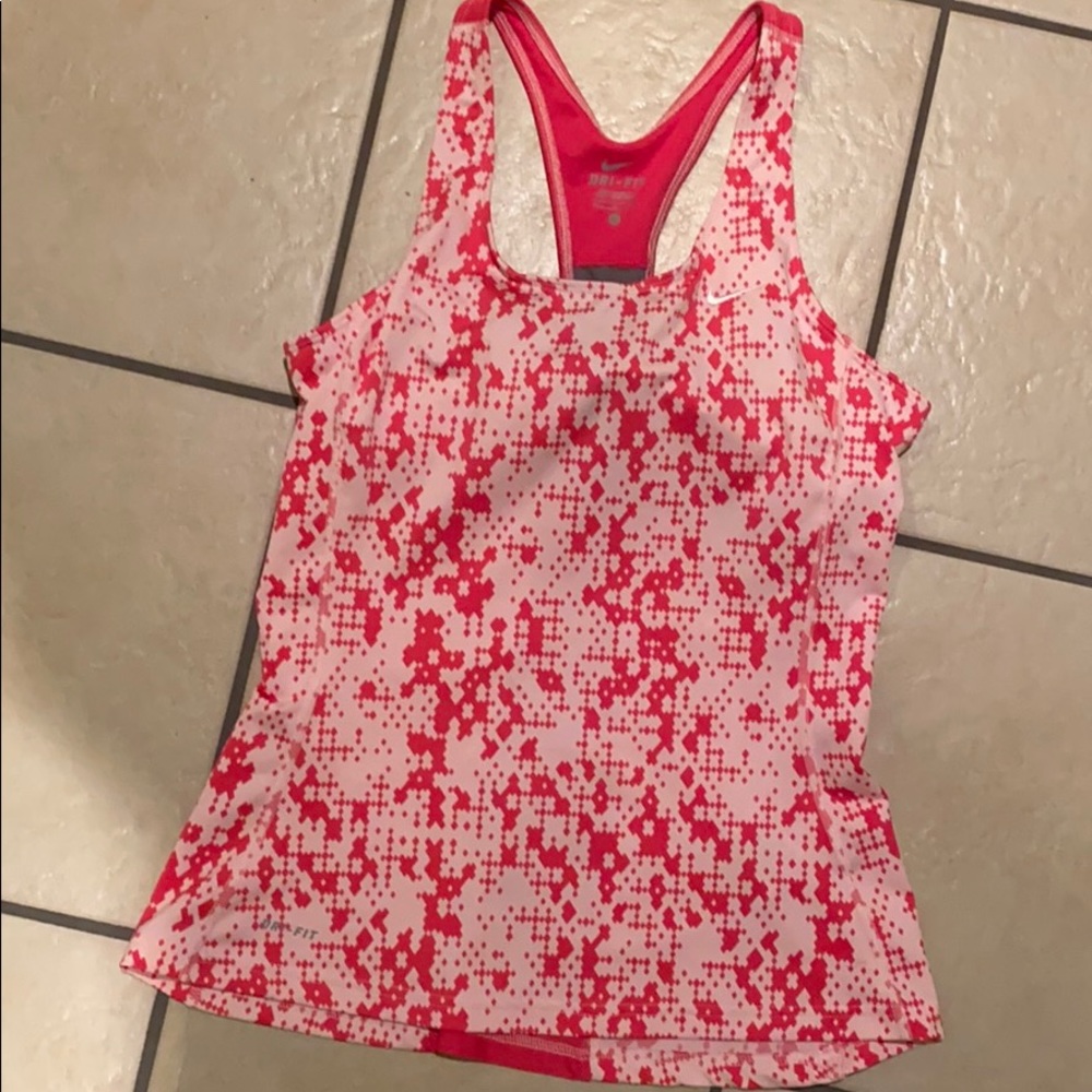 Nike Workout Dri-Fit  Lined Tank